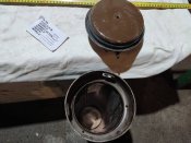 Тубус от порохового заряда к снарядам 155 мм