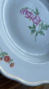Глибока тарілка Meissen мечі