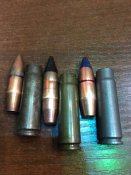 Три разновидности спец патронов 9х39 Вал,ВСС,Винторез