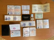Великий косплект підарських документів Паспорти Військові Квитки і тд
