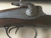 Капсульное двухствольное ружье St.Etienne 18 мм 1824-1856 года