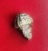 Намистина (бусина) "Gorilla Golden Head" для плетіння темляків з паракорду