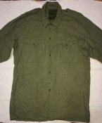 Сорочка 1970s Belfast Wool Army Shirt (~M)