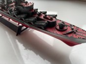 Модель крейсера Москва , 1/700