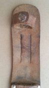 Шкіряний чохол на ніж  Gold Knife