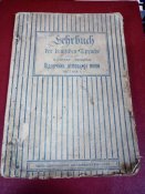 Учебник немецкого языка 1922