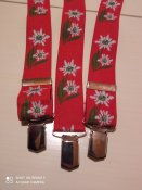 Підтяжки із зображенням едельвейсу( Німеччини) 120-160 см.