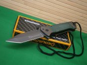 Ніж складаний Browning US Tanto G10 оливковий 22 см