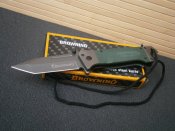 Ніж складаний Browning US Tanto G10 оливковий 22 см