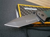 Ніж складаний Browning US Tanto G10 оливковий 22 см