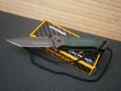 Ніж складаний Browning US Tanto G10 оливковий 22 см