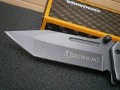 Ніж складаний Browning US Tanto G10 оливковий 22 см