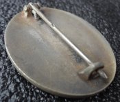 Знак "За ранение 1939" в серебре. Клеймо "4".