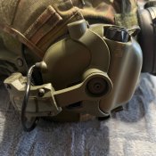 Каска шлем Team Wendy защита FAST NIJ IIIA (NATO), активні навушники Earmor M31 MOD4