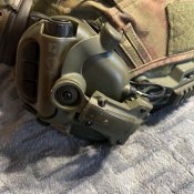Каска шлем Team Wendy защита FAST NIJ IIIA (NATO), активні навушники Earmor M31 MOD4
