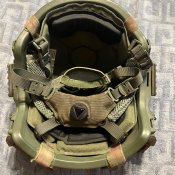 Каска шлем Team Wendy защита FAST NIJ IIIA (NATO), активні навушники Earmor M31 MOD4