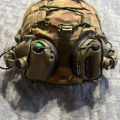 Каска шлем Team Wendy защита FAST NIJ IIIA (NATO), активні навушники Earmor M31 MOD4