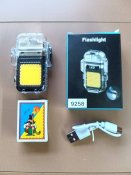 Запальничка спіральна led Ліхтарик від USB