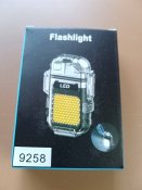 Запальничка спіральна led Ліхтарик від USB