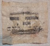 Праймер MK2A4. Запал для арти 155 мм. В упаковці. 1950 р.