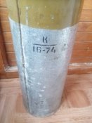 комплект: тубус-укупорка от танк гильзы 152 мм+гильза поддон