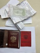 Паспорт военный билет и др доки россиянца