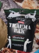 Туристична аптечка trauma Pak with quikclot