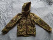 Парка softshell мультикам с утеплением микроф...