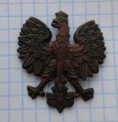 Кокарда польского поліцейського до 1939 р.