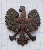 Кокарда польского поліцейського до 1939 р.