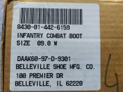 Берцы моркой пехоты США Belleville 700, новые, 42р