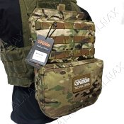 M.O.L.L.E. штурмовая панель Spanker + гидратор 2,5Л (кордура, мультикам).