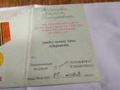 Медаль из Туркменистана .