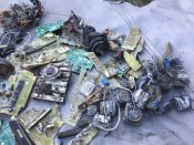 Остатки плат с искандера