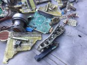 Остатки плат с искандера