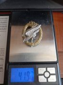 Знак Сухопутный парашютист