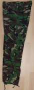 Штаны Trouser Combat Lightweight Woodland DP, 75/72/88, лёгкое б/у, армия ВС Великобритания
