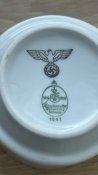 Чашка Вермахт с отличным клеймом, 1941 год