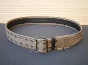 Ремінь офіцерський польовий ( стропа+шкіра) койот , 5 см х 110 см.