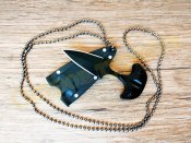 Ніж шийний тичковий Urban з чохлом 7.5 см