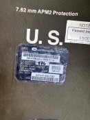 ESAPI X-Large бронеплити керамічні 6 клас ДСТУ (США)