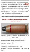 ммг пистолетного патрона 9х19мм.