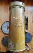 Укупорка металлическая от порохового заряда Ж40 125-Д81 с гильзой - поддоном