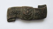 Польща - Патріотичний знак /Odznaka patriotyczna NKN/= Річниця повстання 1863 р. = знак 1914 р.