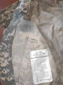 Армия США. Китель боевого костюма ACUpat (UCP - Universal Camouflage Pattern). Оригинал. L-L