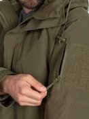 Парка Mil-Tec (тёплая непромокаемая S) Wet Weather Jacket With Fleece Liner, олива, новая