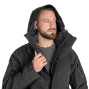 Парка Mil-Tec Wet Weather Jacket With Fleece Liner, чёрная, новая, L