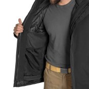 Парка Mil-Tec Wet Weather Jacket With Fleece Liner, чёрная, новая, L