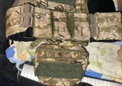 Плитоноска з напашником кевларовим та підсумками