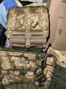 Плитоноска з напашником кевларовим та підсумками